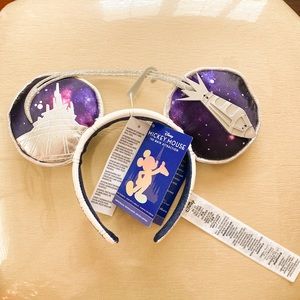 NWT Disney 50th Anniversary - Main Attraction: Space Mountain Ears